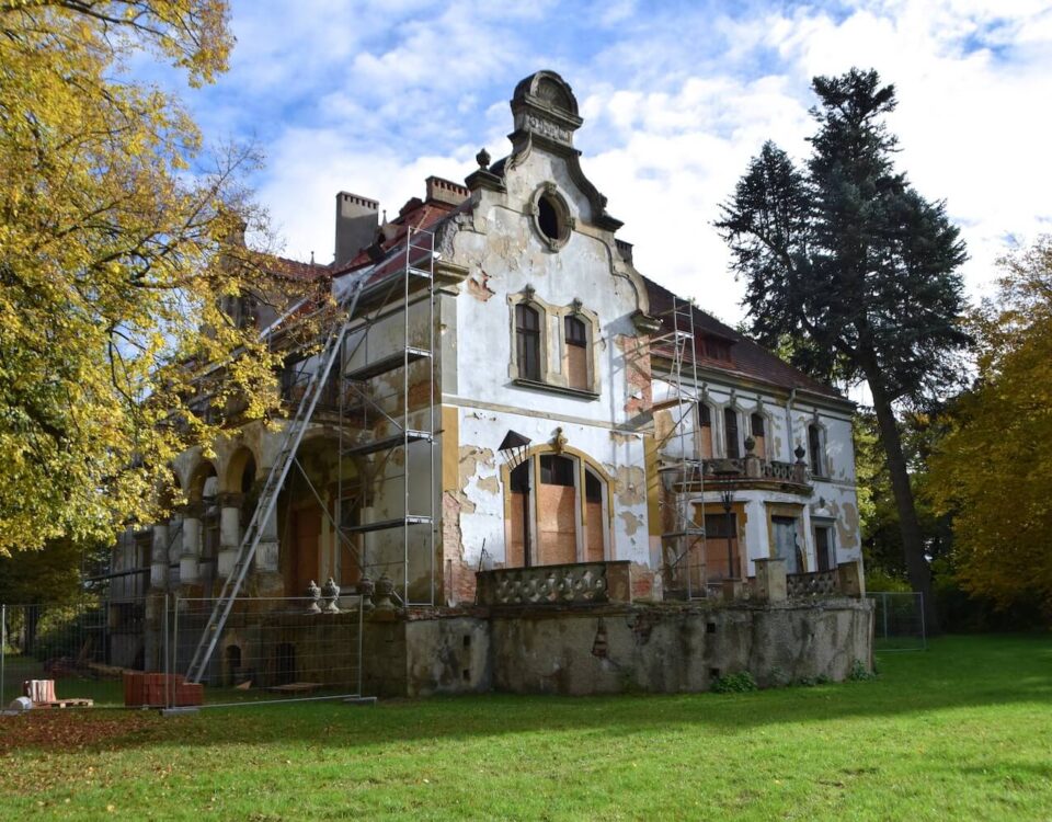 pałac w targoszynie